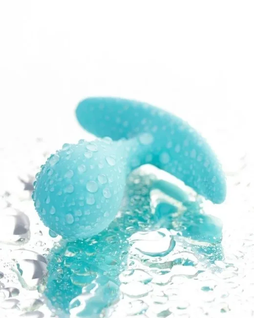 Blob Anal Plug Mavi 5,5 cm – Silikon