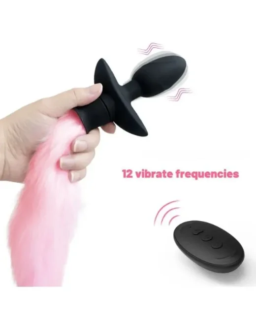 Titreşimli Anal Kuyruk Pembe alternatif görünüm