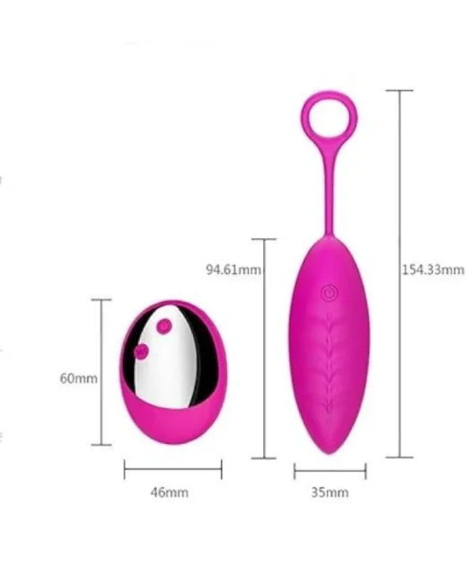 Mona Uzaktan Kumandalı Yumurta Vibratör – Şarjlı alternatif görünüm