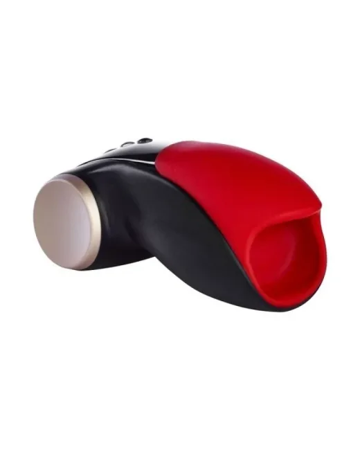 Fun Factory Cobra Libre Mastürbatör – Kırmızı – Silikon, Şarjlı