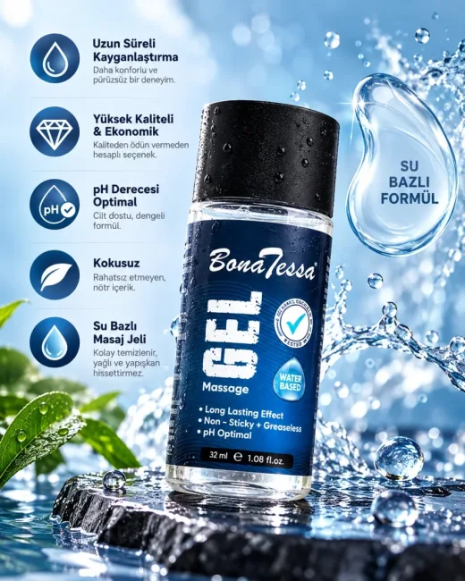 Kokusuz Su Bazlı Masaj Jeli alternatif görünüm