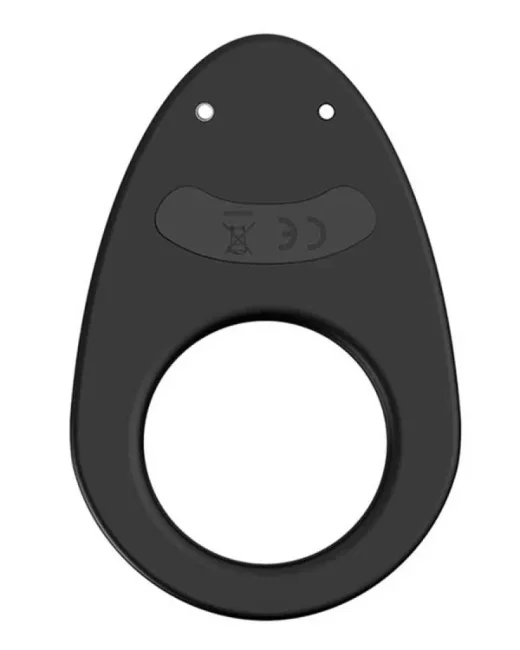 Titreşimli Şarjlı Penis Halkası Siyah