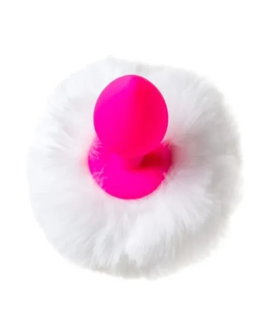 Sweet Bunny Kuyruklu Anal Plug Pembe 13 cm 43 gr – Silikon