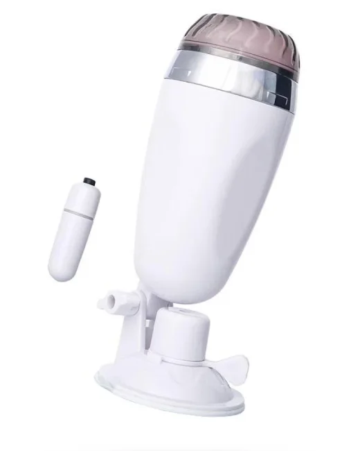 Coochy gerçekçi Mastürbatör beyaz – Vantuzlu alternatif görünüm