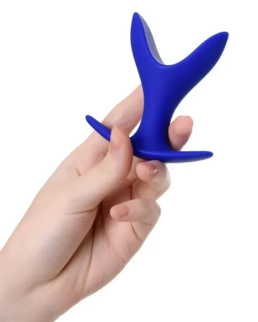 Bloom Genişleyen Anal Plug Mavi 8,5 cm – Silikon