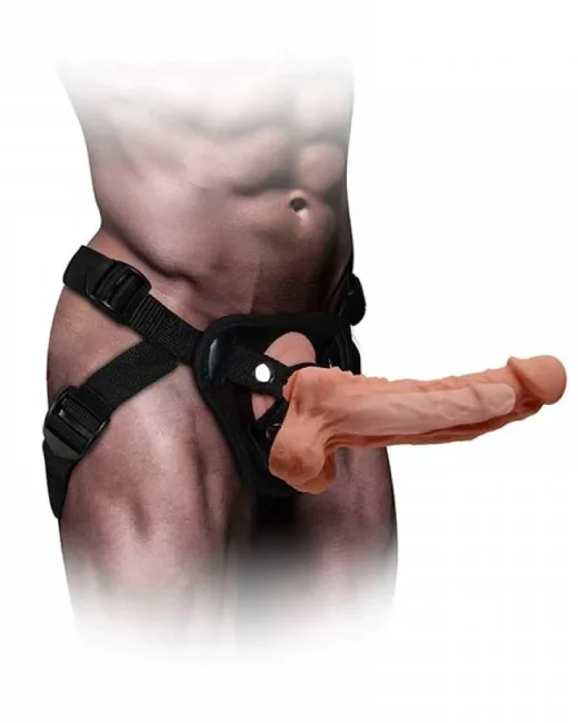 Mars İçi Boş Belden Bağlamalı 19,5 cm Penis Kılıfı – Et Dokulu