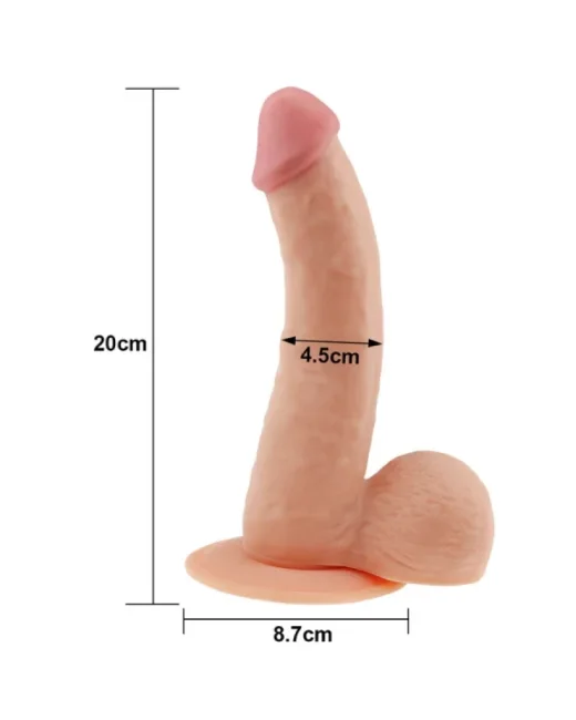 THE ULTRA SOFT DUDE, Love Toy tarafından özenle tasarlanmış lüks dildo koleksiyonudur. – 17 cm Kullanılabilir
