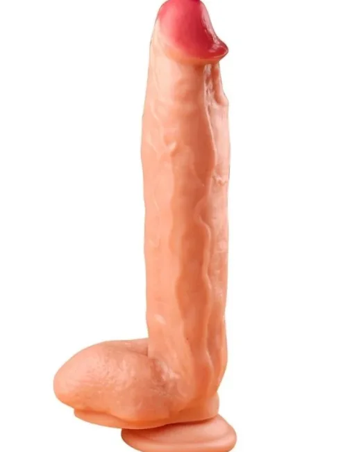 Ten Rengi 31 cm Dildo – Sıvı Silikon