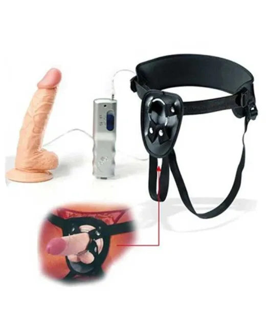 Invigorator Power Belden Bağlamalı Vibratör – Hissedilir Damarlı, Vantuzlu