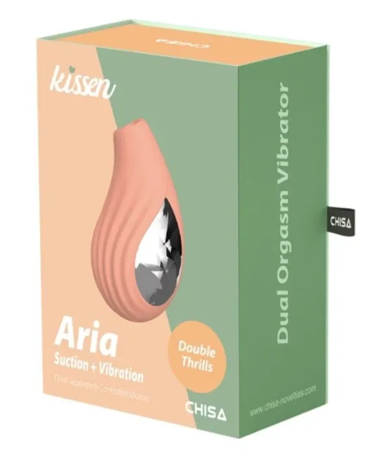 Aria 10 Titreşim & 5 Vakum Modlu Şarjlı Vibratör – Silikon