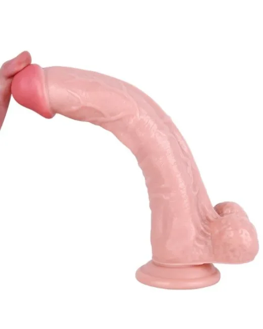 Realistik 25,5 cm Dildo – Medikal Silikon