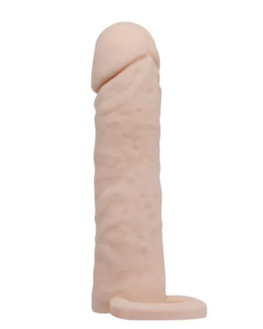 16 cm Yumuşak Et Dokulu Penis Kılıfı – Sıvı Silikon alternatif görünüm