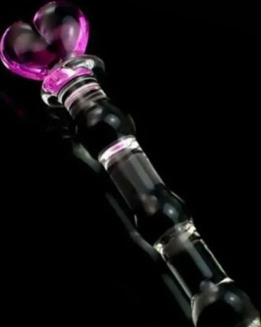 17 cm Boğumlu Cam Dildo