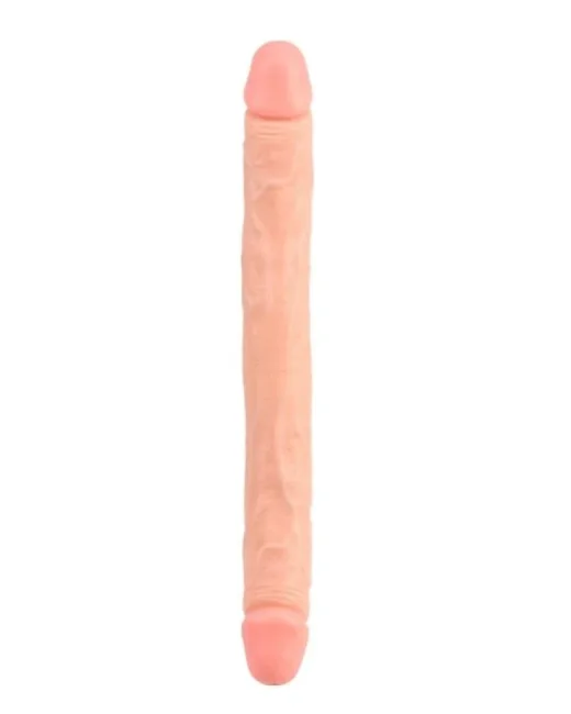Ballsy Super Cock Ladybro Love Çift Taraflı Dildo – Lateks alternatif görünüm