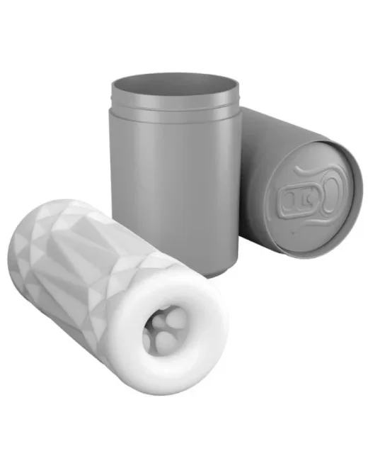 Super Soft Material 3d Stimulating Kola Kutusu Şeklinde Mastürbatör Mavi
