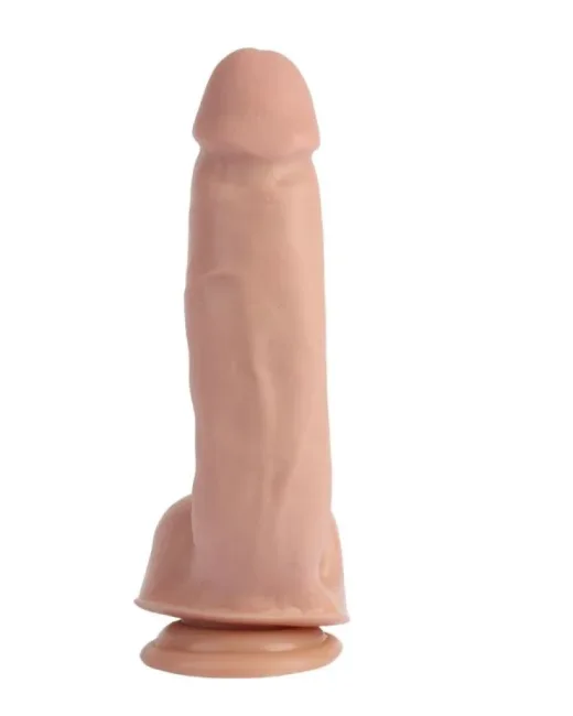 Sensualism 21 cm Kıkırdaklı Gerçekçi Dildo – Medikal Silikon alternatif görünüm