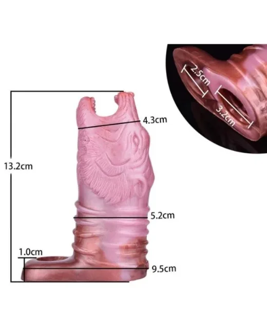 Yaratık Şeklinde Penis Kılıfı – Tasarım 02 alternatif görünüm