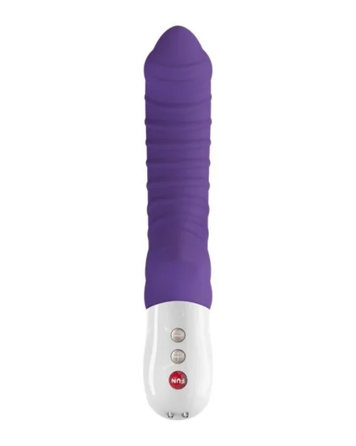 Fun Factory Tiger Mor Vibratör 23 cm – Medikal Silikon, Şarjlı