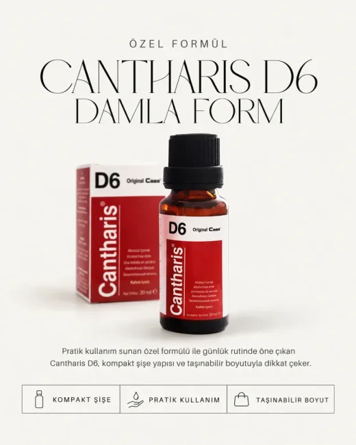 Cantharis D6 Bayan İstek Arttırıcı Damla - Ürün görseli 3