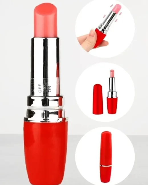 Lipstick Vibe Ruj Vibratör – Medikal Silikon