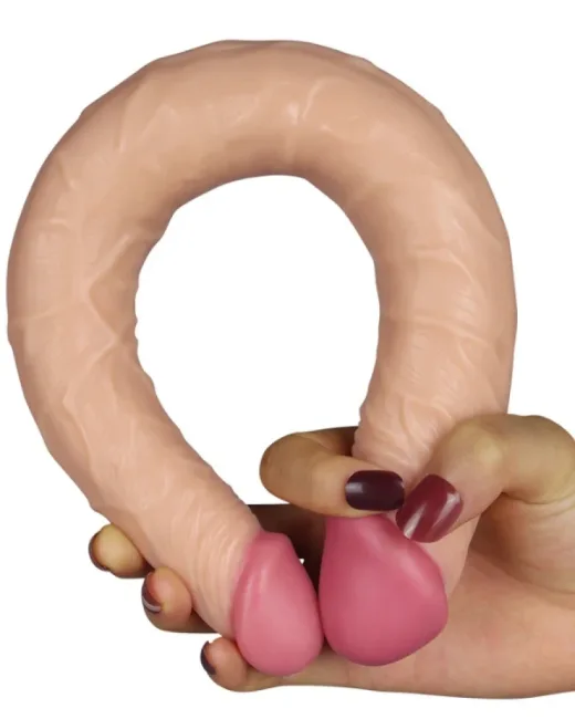Censan 14 İnç King Size Realistic Ladykiller Tapered Double Penetration
