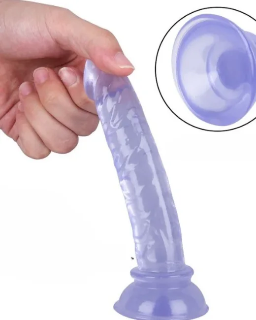 15 cm Mor Dildo – Medikal Silikon