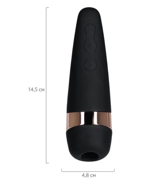 Satisfyer PRO 3 Vakum Dalgası Temassız Klitoral Vibratör – Silikon, Şarjlı