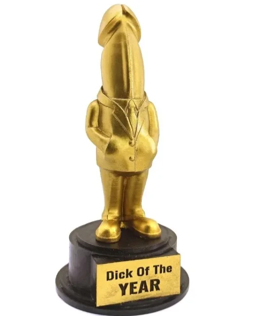 Dick Of The Year – Esprili Masaüstü Ödül Heykeli – Tasarım 02