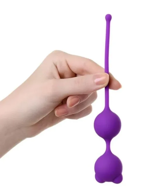 Meeko Vajinal Kegel Egzersiz Topları Mor 16,4 cm