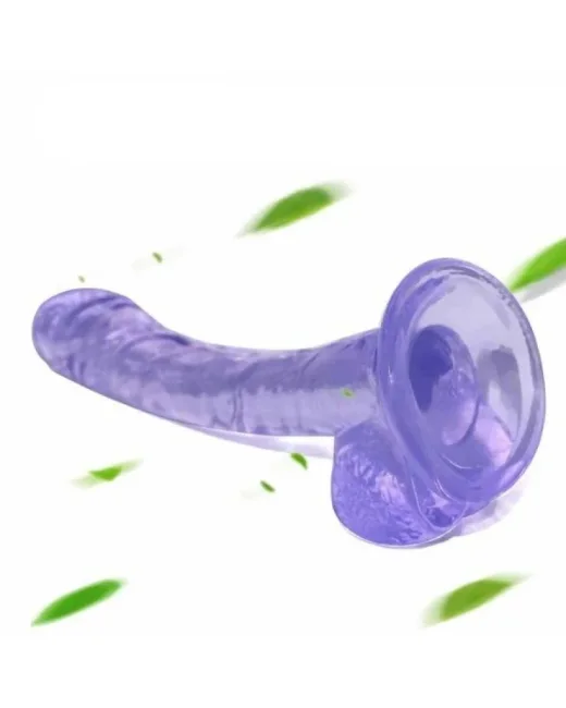 19 cm Mor Dildo – Medikal Silikon – 3 cm Kalınlık