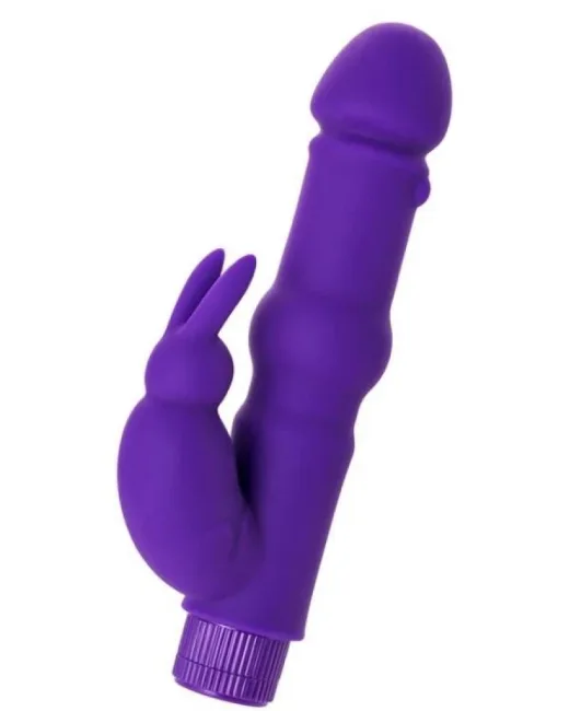 Madby Tavşan Vibratör mor 18 cm – Silikon