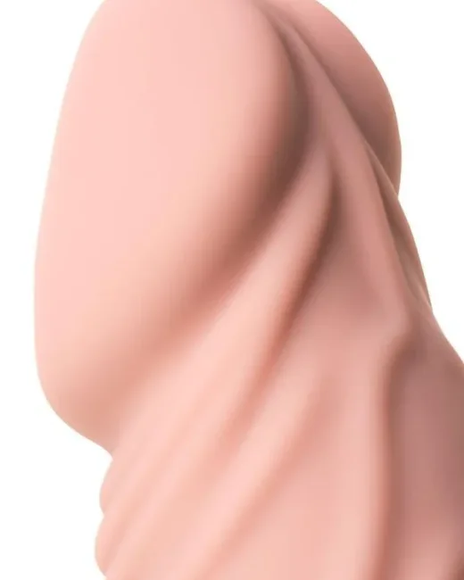 Bolv Realistik Ten Rengi Vibratör Rengi 19,3 cm – Silikon – Tasarım 02