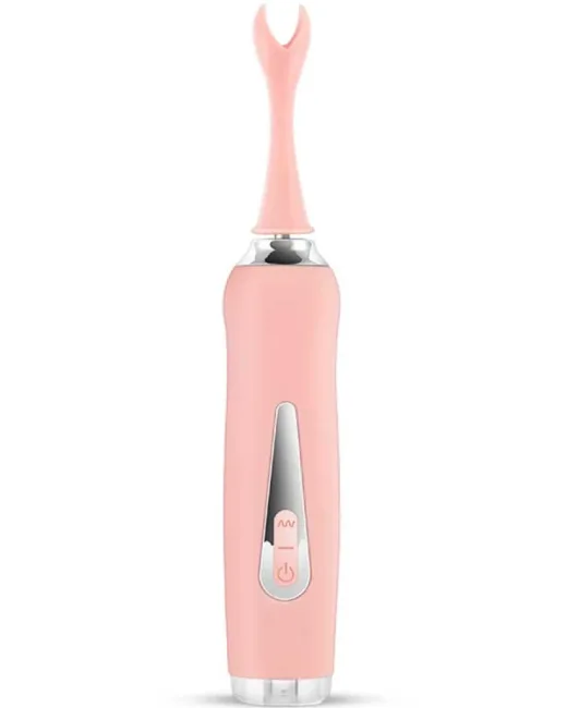 Üç Başlıklı Değiştirilebilir Vibratör Pembe – Şarjlı