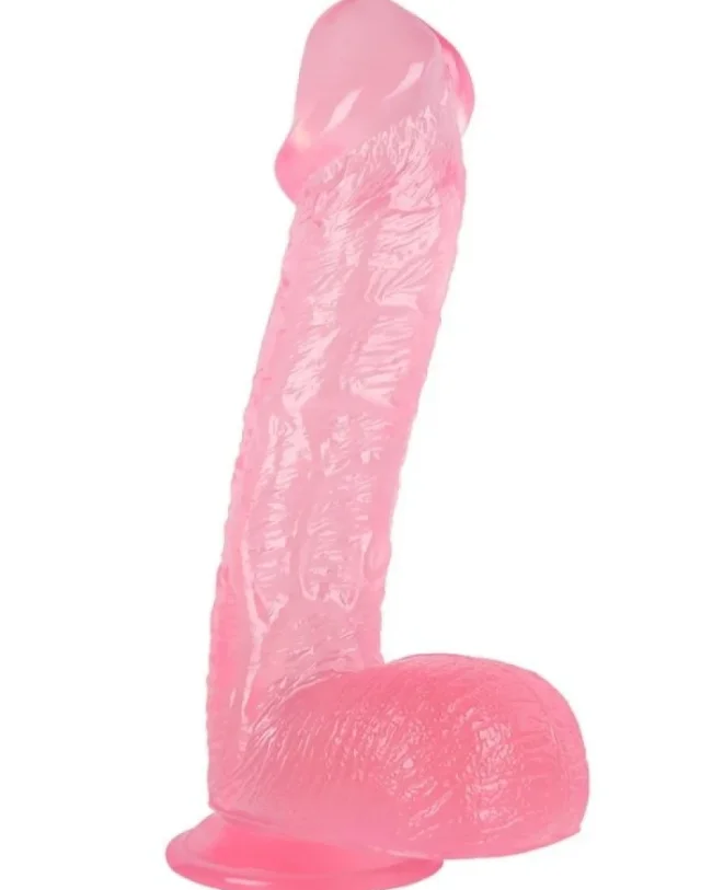 34 cm Pembe Dildo – Medikal Silikon