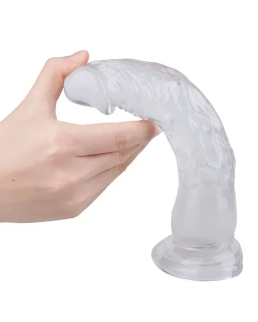 20 cm Beyaz Dildo – Medikal Silikon – 255 g