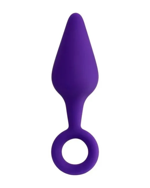 Bung Anal Plug Mor 11,5 cm – Silikon alternatif görünüm