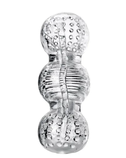 Lingam Mastürbatör Rashmi, TPE, Şeffaf, 15,5 cm