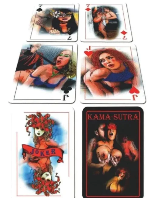 Kamasutra Oyun Kartları – Tasarım 04 alternatif görünüm