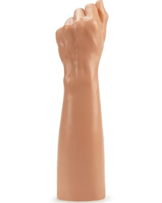 30,5 cm Ten Rengi Gerçekçi Yumruk Dildo alternatif görünüm