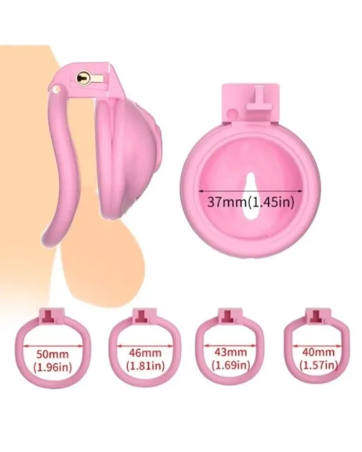 Censan Yumuşak Vajina Desenli Silikon Erkek Penis Kafesi alternatif görünüm