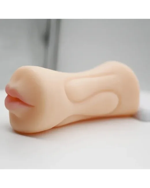 Çift Taraflı Oral Vajinal Gerçekçi Suni Vajina Mastürbatörü