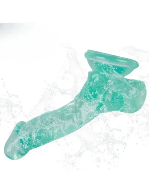 16,5 cm Yeşil Dildo – Medikal Silikon