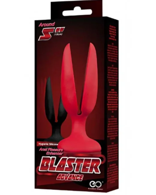 Blaster Beginner 13 cm Açılır Anal Tıkaç (Plug) – Vantuzlu, Silikon alternatif görünüm