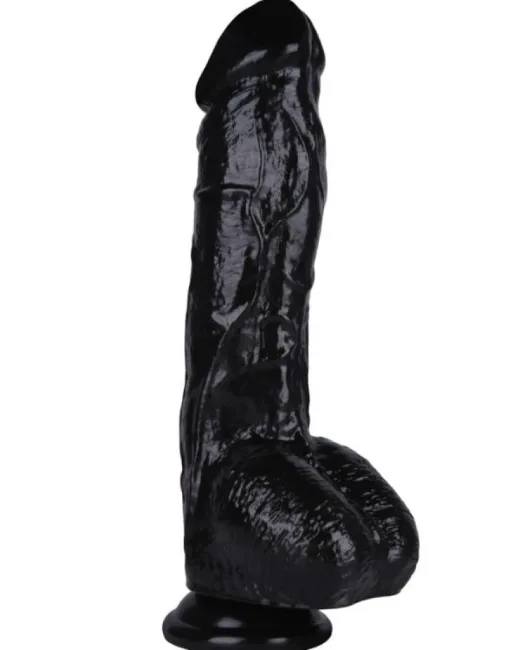 26,5 cm Siyah Dildo – Medikal Silikon