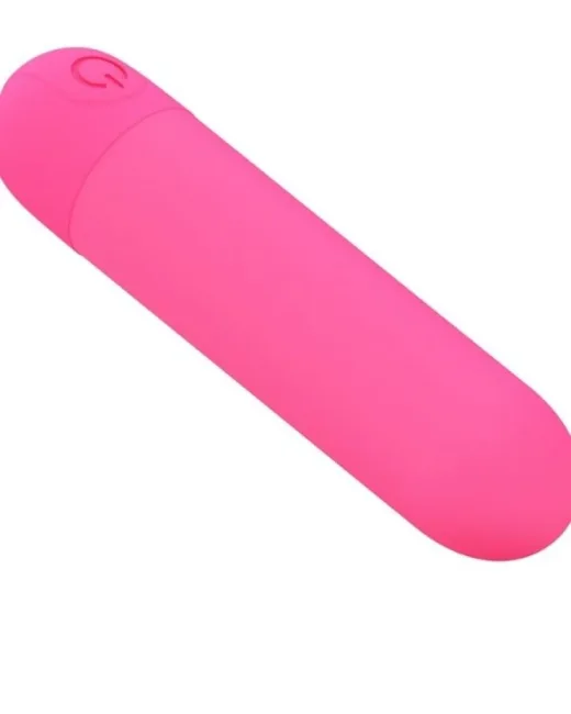 Stefan Mini Massager Bullet Vibratör Kırmızı – Silikon, Şarjlı