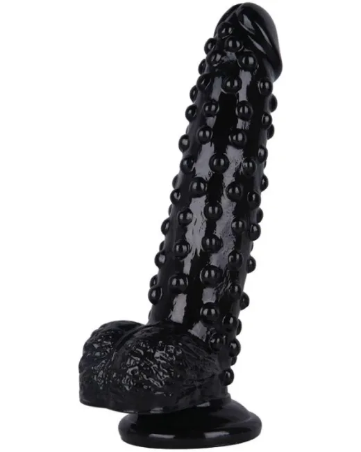 24 cm Siyah Dildo – Medikal Silikon alternatif görünüm
