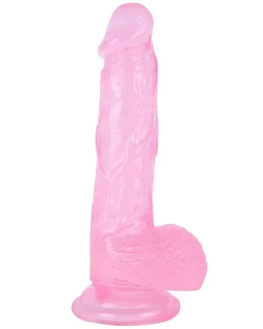 22 cm Pembe Dildo – Medikal Silikon