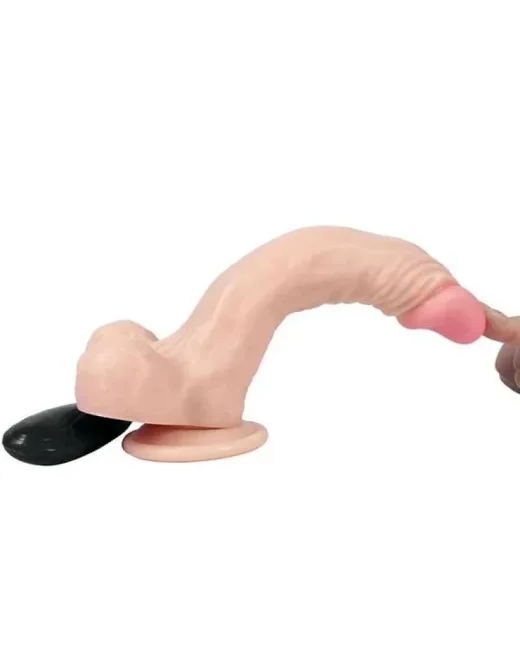 Xuanyuan Titreşimli Realistik Dildo 21 cm – Hissedilir Damarlı, Vantuzlu