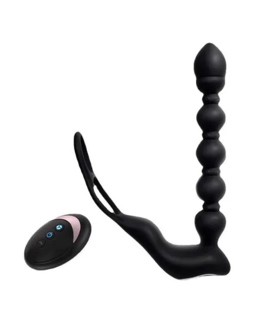 Isıtmalı Penis Halkalı Anal Prostat Vibratör – Şarjlı, Kumandalı alternatif görünüm