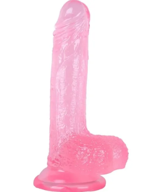18 cm Pembe Dildo – Medikal Silikon